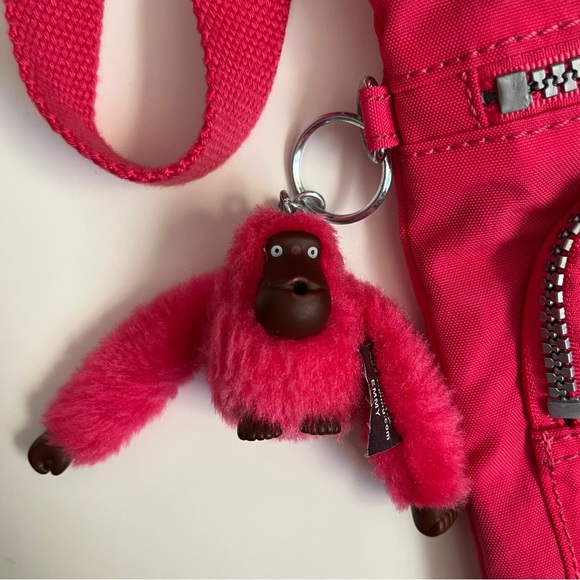 Kipling Hot Pink Small Crossbody Bag - Picture 2 of 6